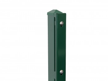 Gitterpfosten Typ "D" grün für Zaunhöhe 1430 mm
