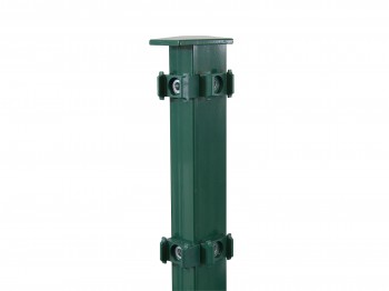 Eck-Gitterpfosten Typ "F" grün für Zaunhöhe 830 mm