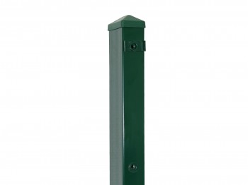 Gitterpfosten Typ "K" grün für Zaunhöhe 1630 mm