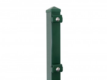 Gitterpfosten Typ "K" grün für Zaunhöhe 1630 mm