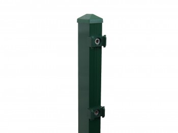 Gitterpfosten Typ "P" grün für Zaunhöhe 1430 mm