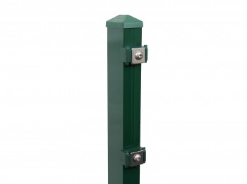 Gitterpfosten Typ "P" grün für Zaunhöhe 2230 mm