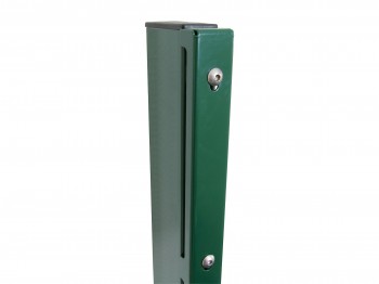 Sichtschutzpfosten Typ "D" grün für Zaunhöhe 2230 mm