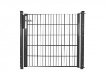 Universaltor "leicht" 1-flg. anthrazit H 800 x B 1090 mm