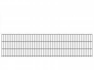 Doppelstab-Gittermatte "schwer" 8/6/8 anthrazit H 630 mm