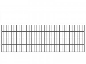 Doppelstab-Gittermatte "schwer" 8/6/8 anthrazit H 830 mm