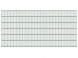 Doppelstab-Gittermatte "leicht" 6/5/6 grün H 1230 mm