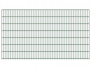 Doppelstab-Gittermatte "leicht" 6/5/6 grün H 1430 mm