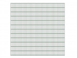 Doppelstab-Gittermatte "schwer" 8/6/8 grün H 2430 mm