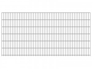 Doppelstab-Gittermatte "schwer" 8/6/8 feuerverzinkt H 1230 mm