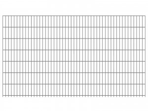 Doppelstab-Gittermatte "schwer" 8/6/8 feuerverzinkt H 1430 mm