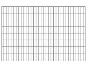Doppelstab-Gittermatte "schwer" 8/6/8 feuerverzinkt H 1630 mm