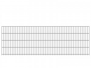 Doppelstab-Gittermatte "schwer" 8/6/8 feuerverzinkt H 830 mm