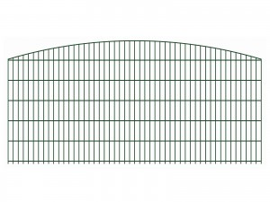 Schmuckzaunelement "Iller" grün H 1030/1230 mm