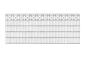 Schmuckzaunelement "Fulda" anthrazit H 1000 mm