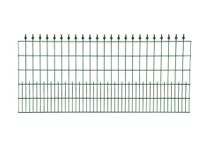 Schmuckzaunelement "Möhne" grün H 1100 mm