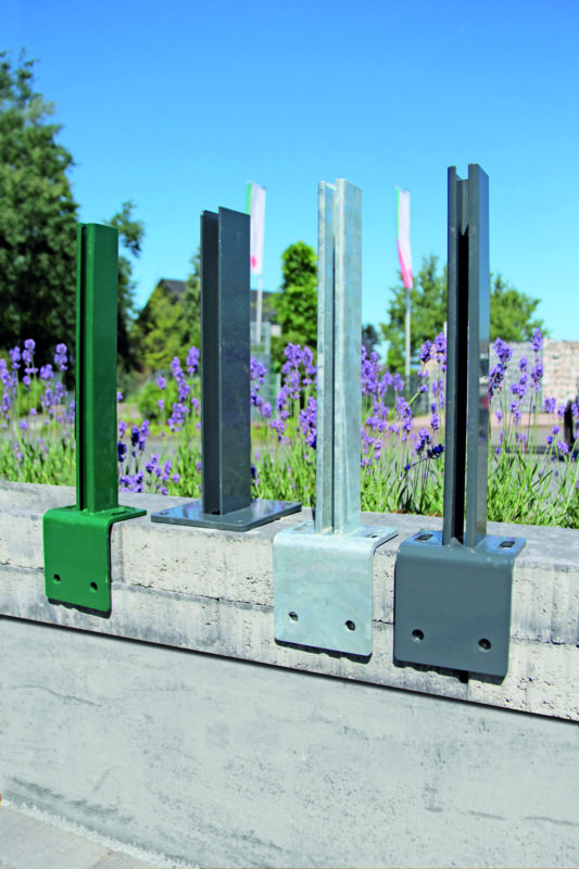 Zaunpfosten zum Aufdübeln Vorteile und Montage GartenzaunExperten